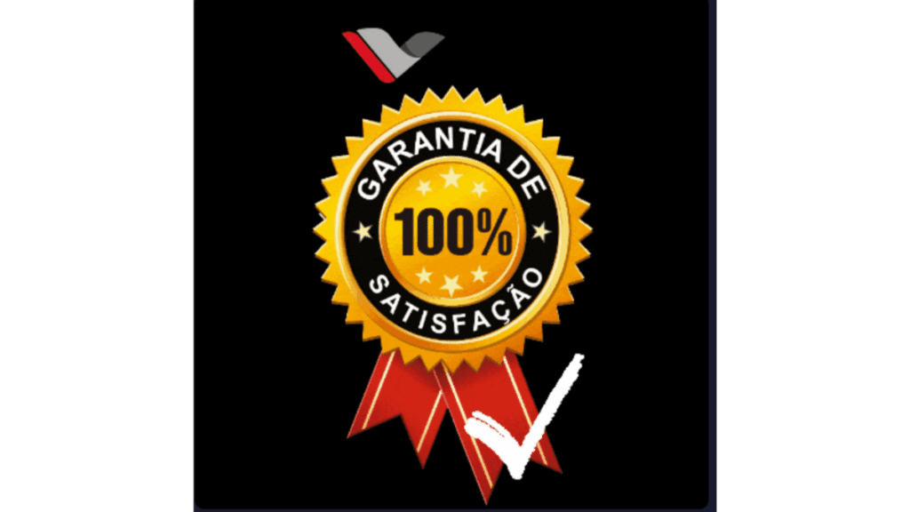 Sello gráfico de garantía y satisfacción asociado a una formación online