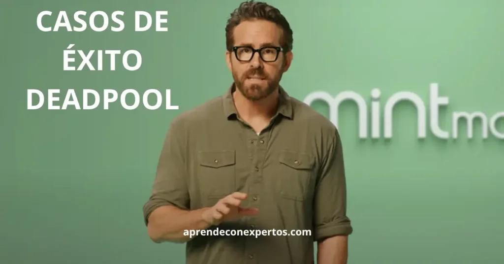 Ryan Reynolds caso de éxito Deadpool ganar dinero online sin mostrar la cara marketing afiliados blog YouTube